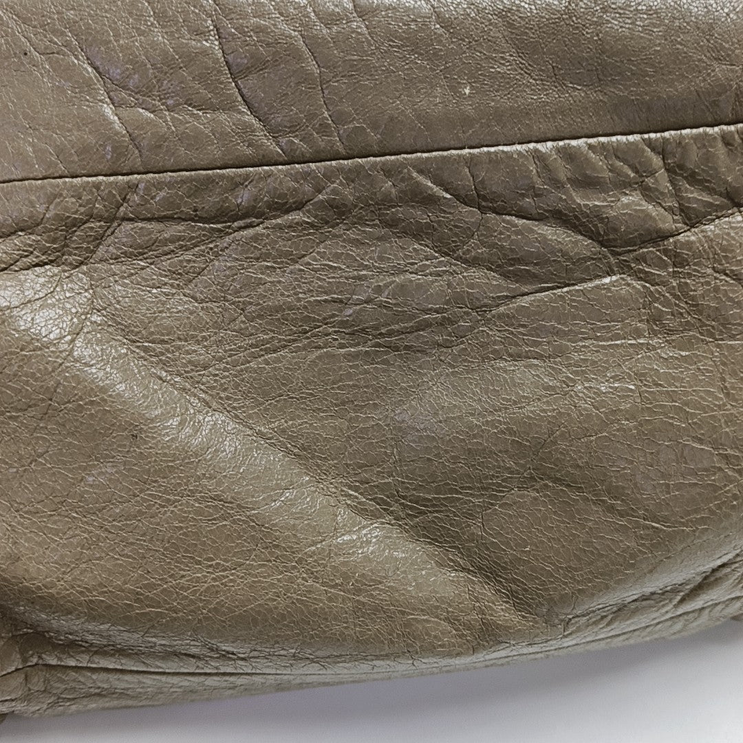 Ethel Leather Gray
