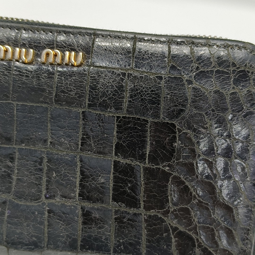 Calfskin Wallet Black