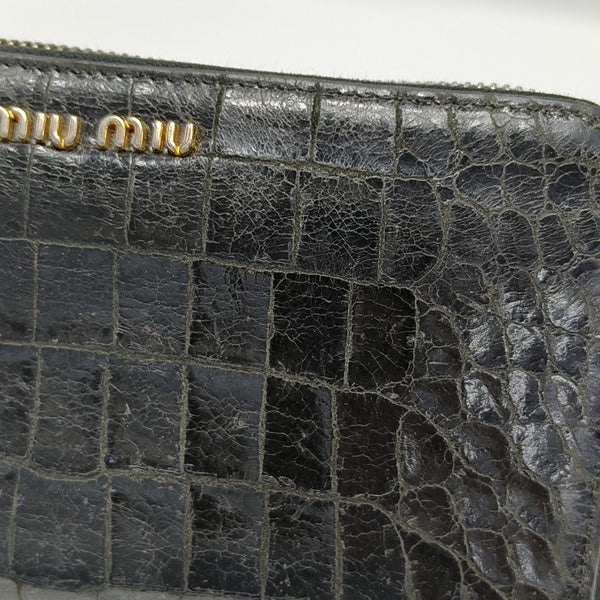 Calfskin Wallet Black