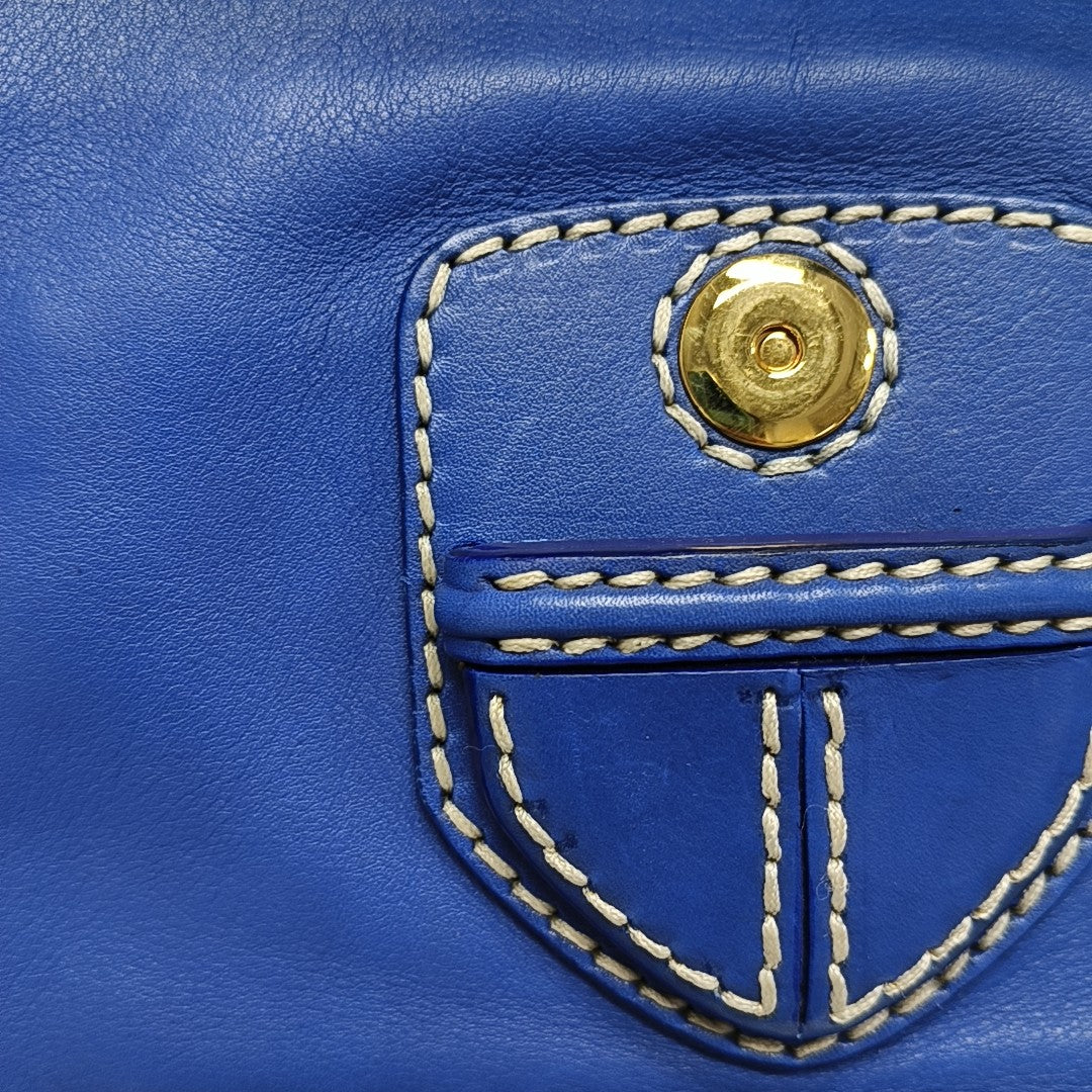 City Calfskin Blue