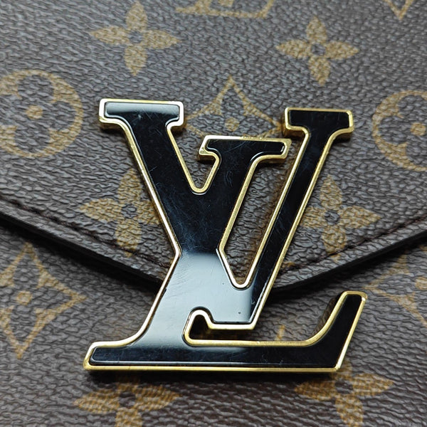 PASSY Monogram Coated Canvas Brown