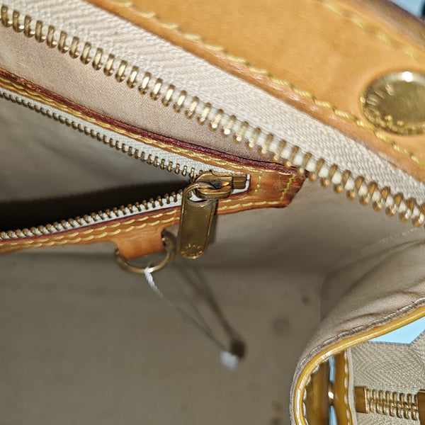 BREA MM Monogram Patent Leather Yellow