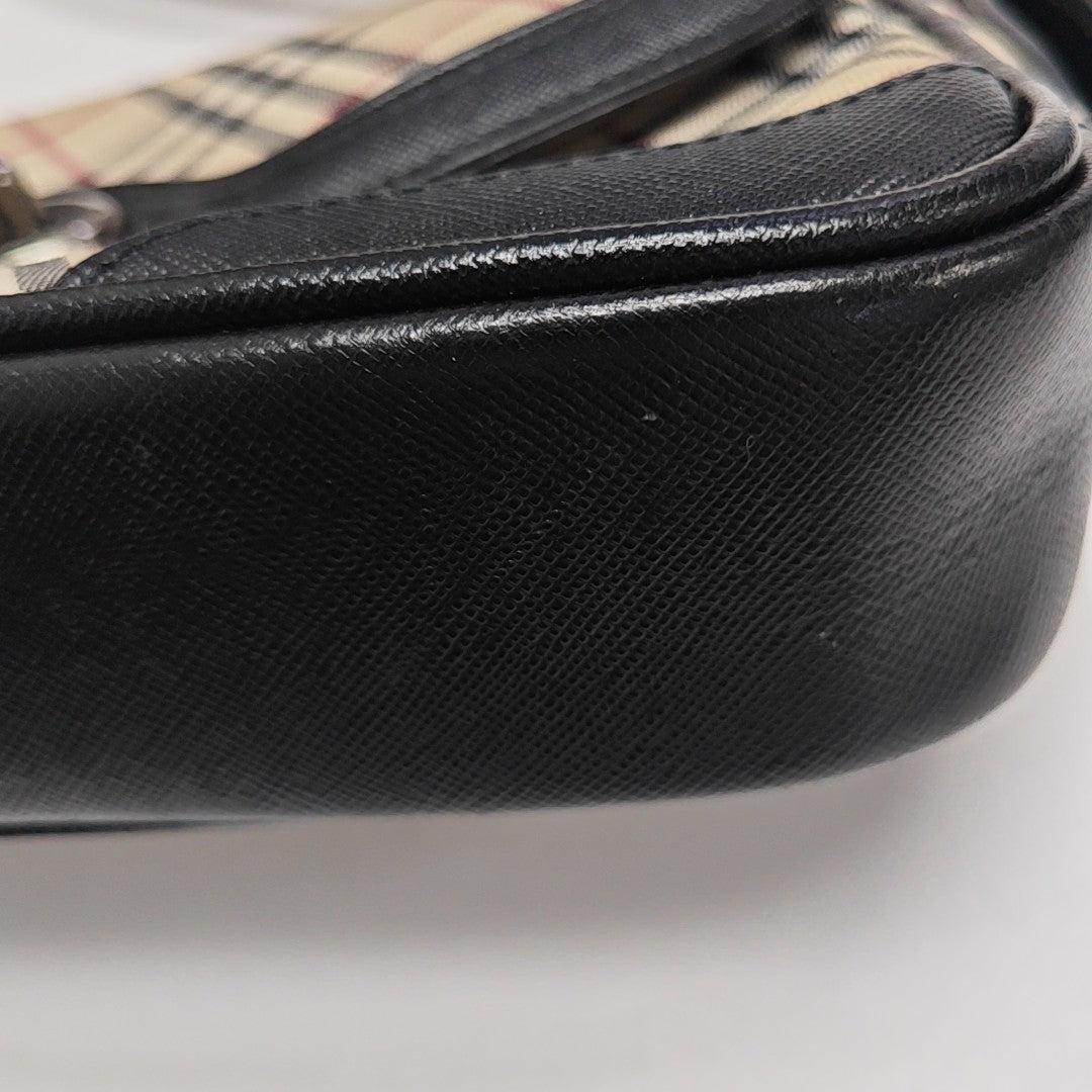 Canvas Shoulder Bag Black