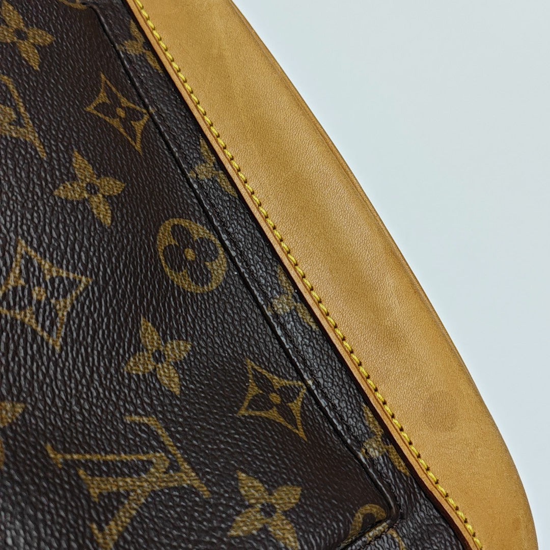 MONTSOURIS MM Monogram Coated Canvas Brown