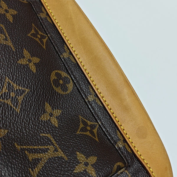 MONTSOURIS MM Monogram Coated Canvas Brown