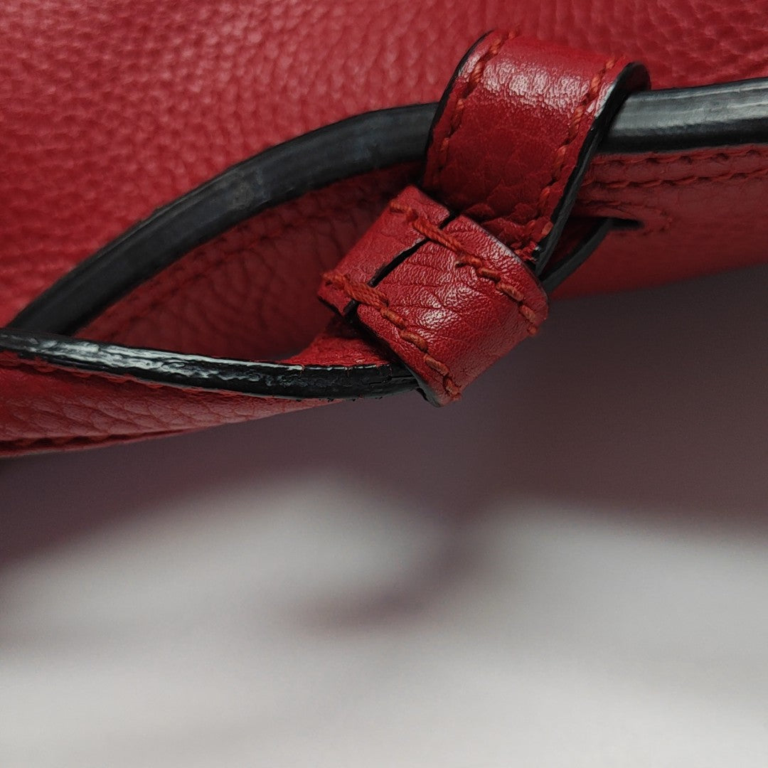 Daily Calfskin Red