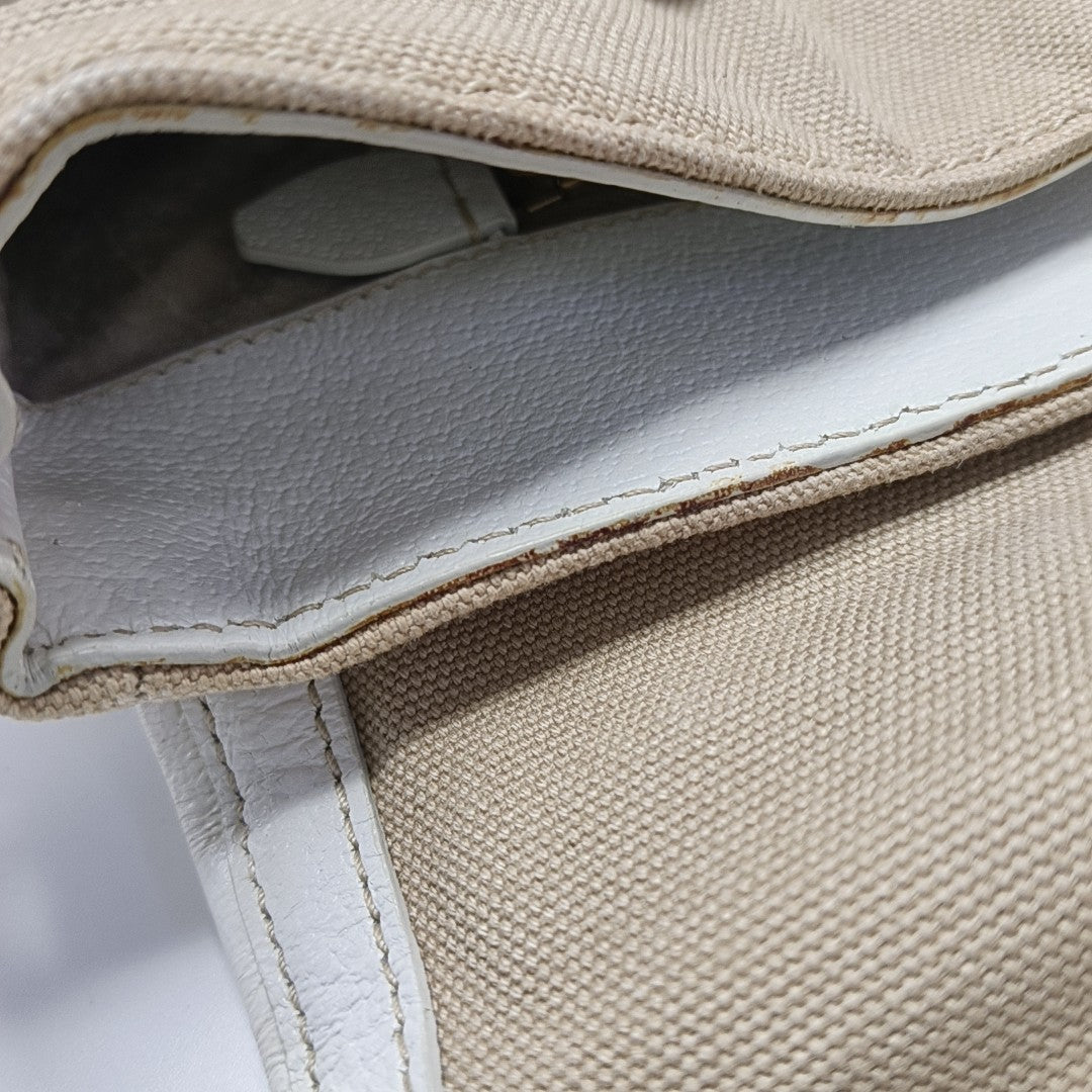 Canvas Shoulder Bag Brown