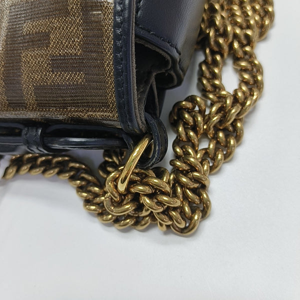 Double F Coated Canvas Brown