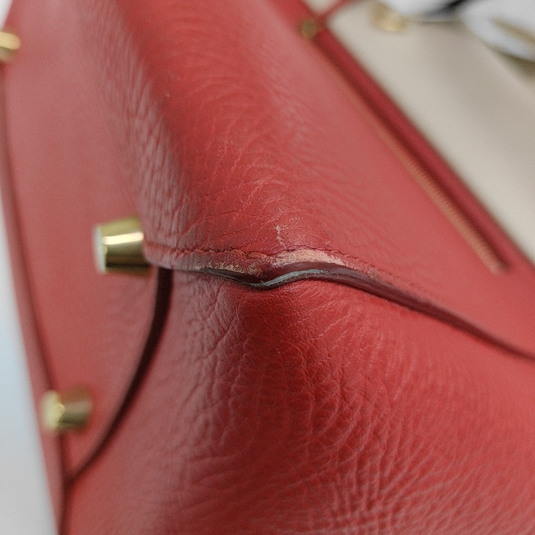 BELT Mini Calfskin Red