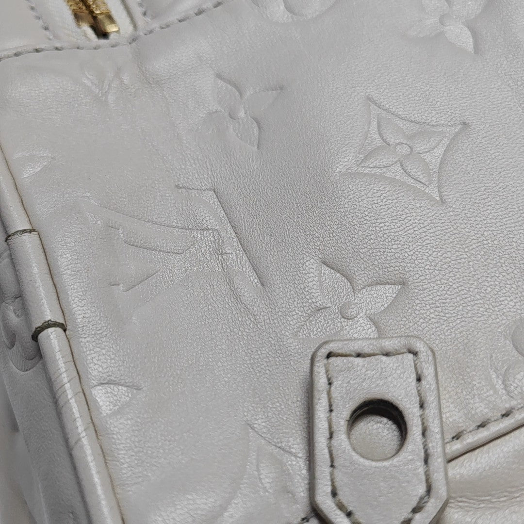VANITY PM Monogram Lambskin White