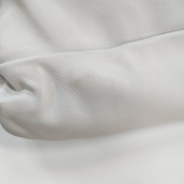 The Pouch Calfskin White