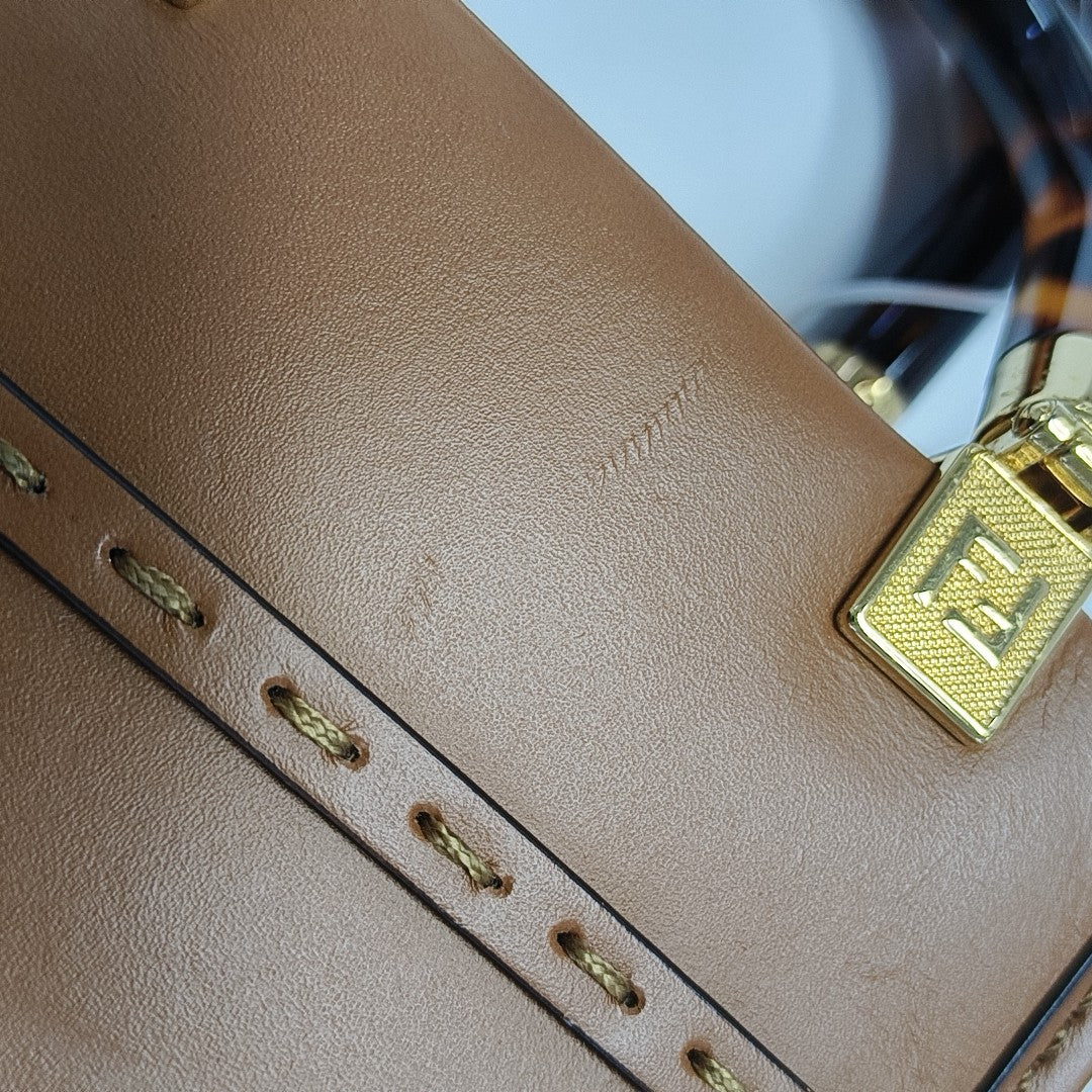 Sunshine Mini Calfskin Brown