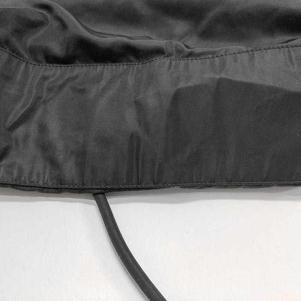 Nylon Top Handle Bag Black