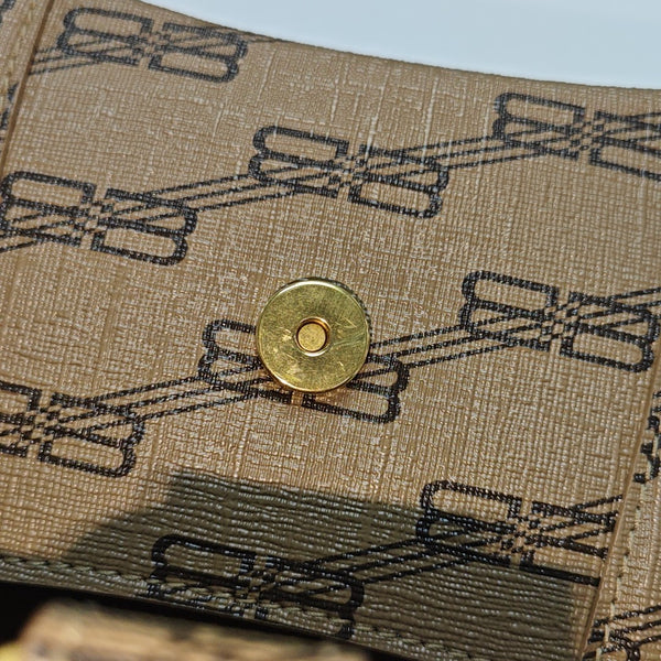 Hourglass XS Coated Canvas Brown