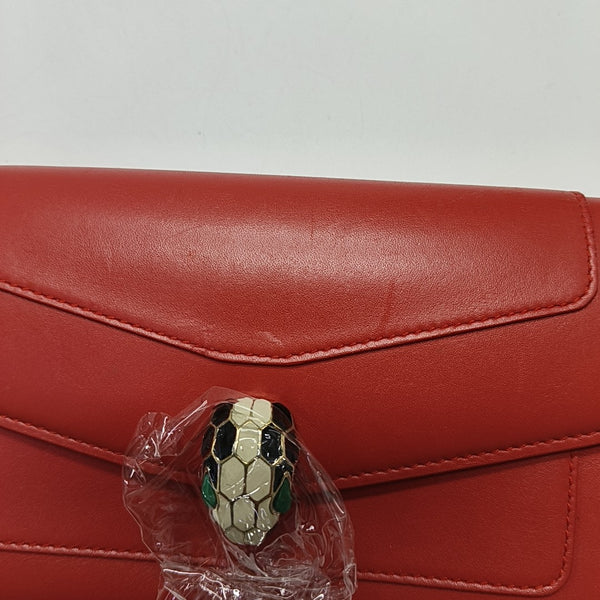 SERPENTI FOREVER Calfskin Red