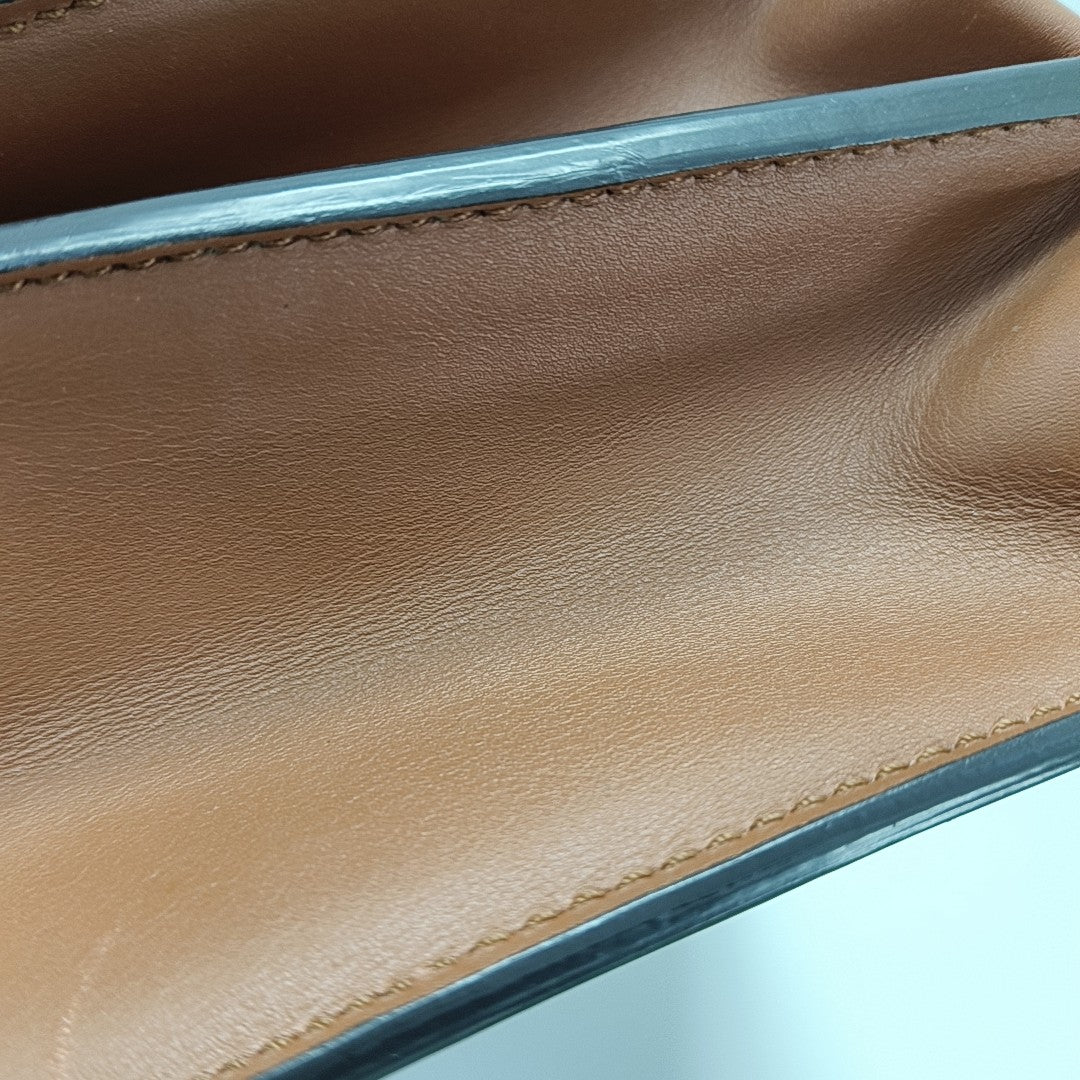 DAUPHINE MM Monogram Coated Canvas Brown