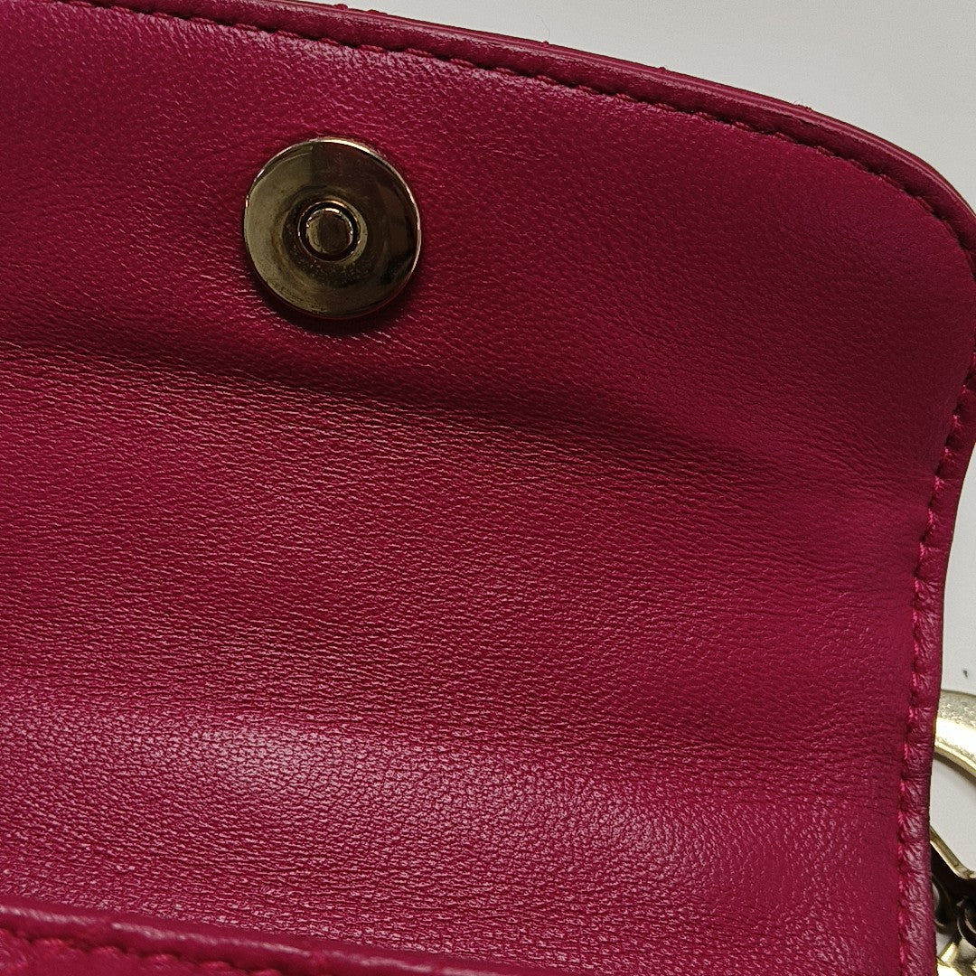 Cannage Lambskin Red