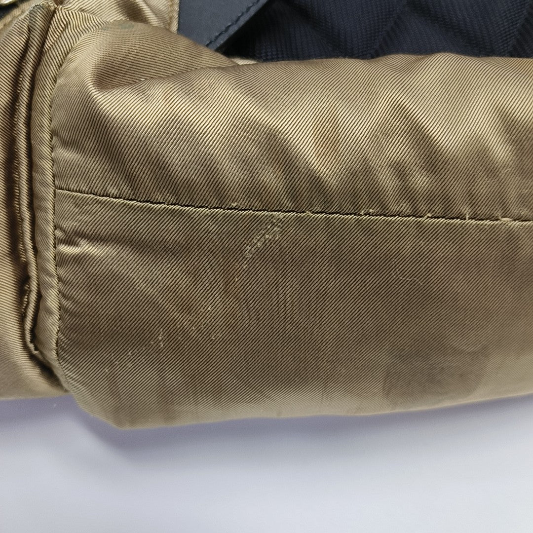 The Rucksack Medium Nylon Gold