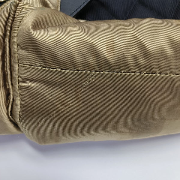 The Rucksack Medium Nylon Gold