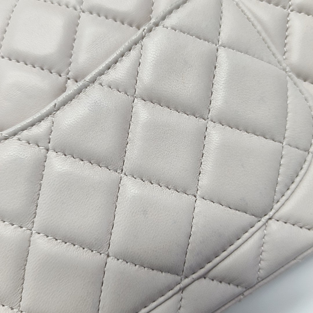 CLASSIC FLAP Small Quilted Calfskin Pink