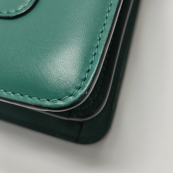 SERPENTI FOREVER Medium Calfskin Green