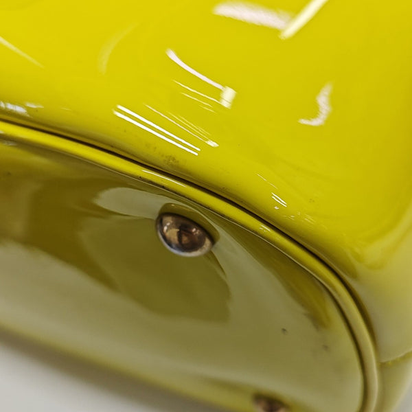 Bright Bit Patent Leather Yellow