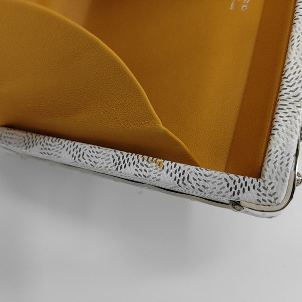 Coated Canvas Shoulder Bag White
