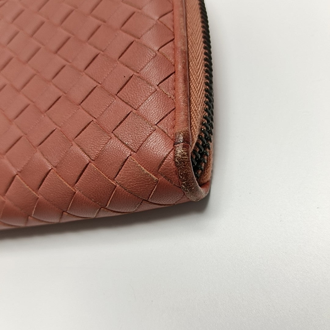 Calfskin Wallet Red