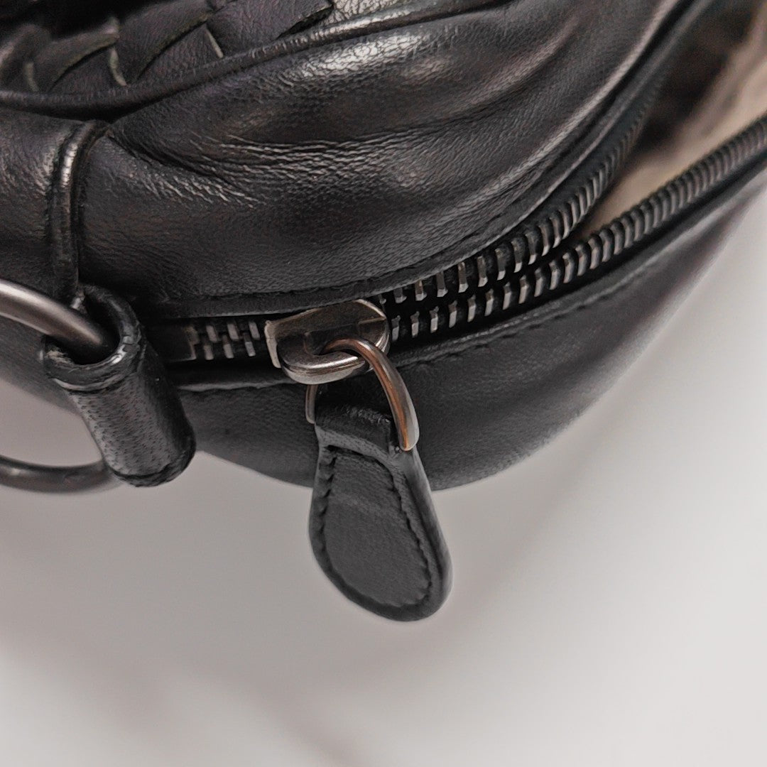 Lambskin Shoulder Bag Black