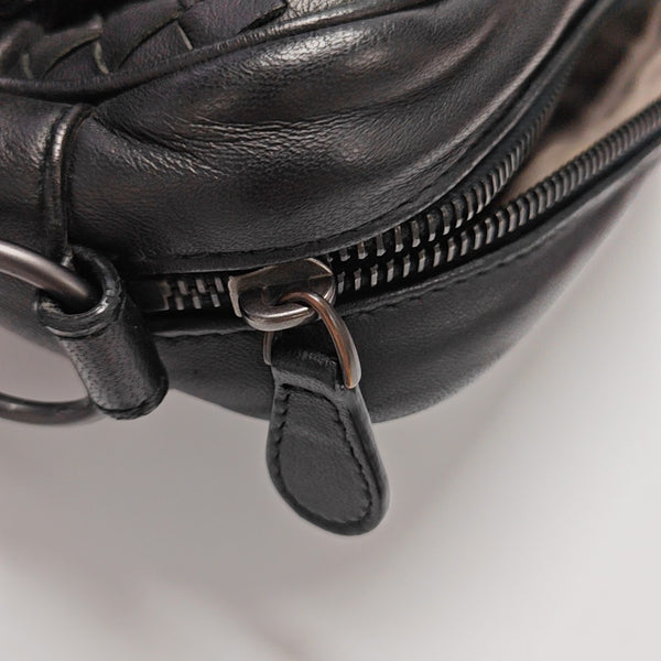 Lambskin Shoulder Bag Black