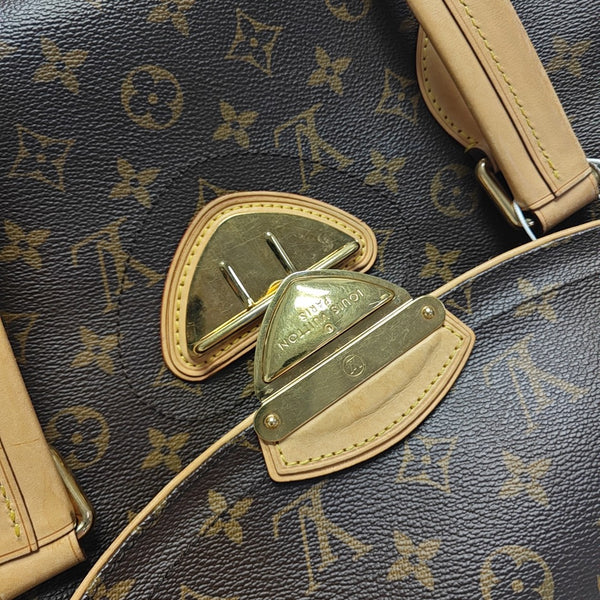 BEVERLY GM Monogram Coated Canvas Brown