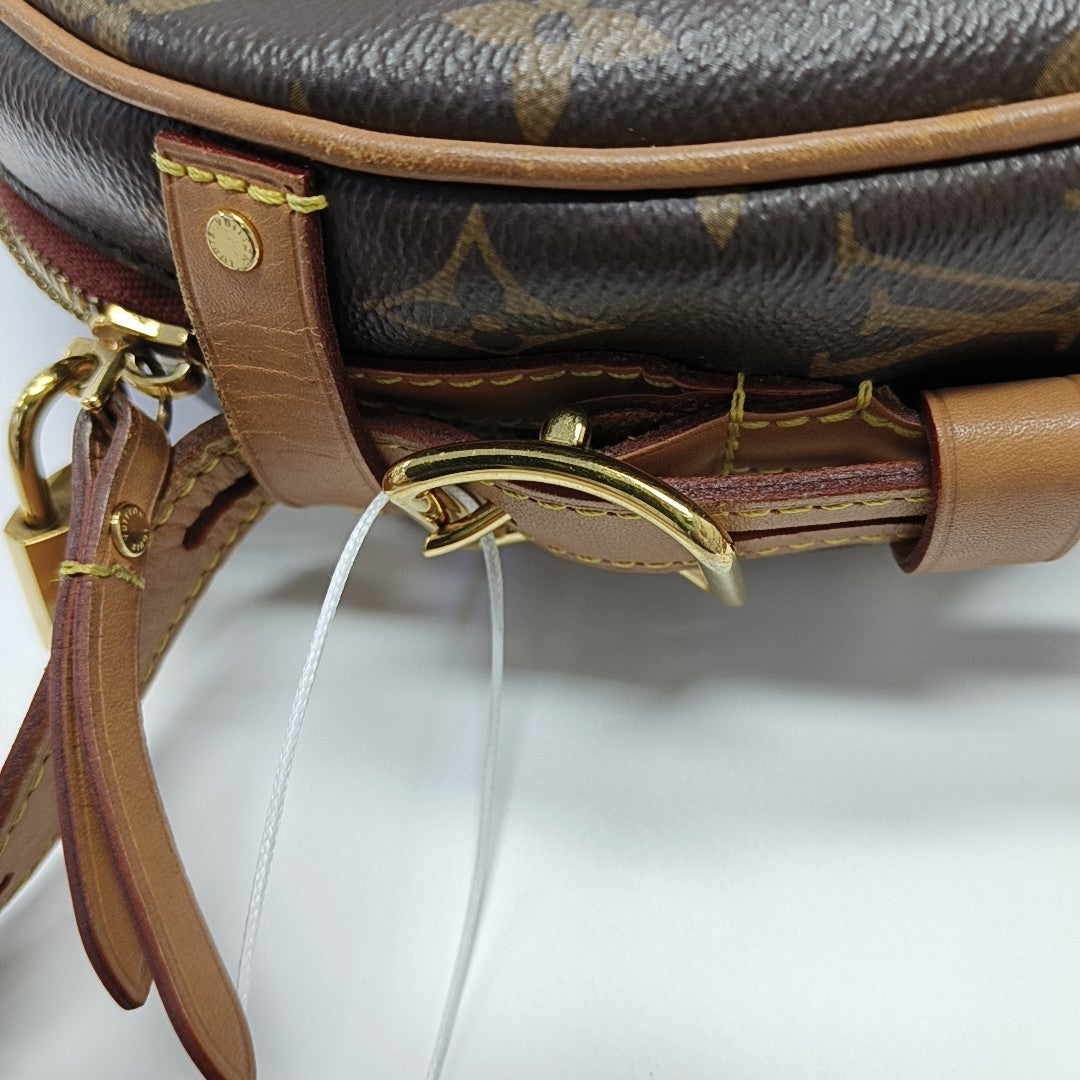 BOITE CHAPEAU MM Monogram Coated Canvas Brown