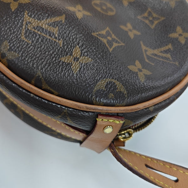 BOITE CHAPEAU PM Monogram Coated Canvas Brown
