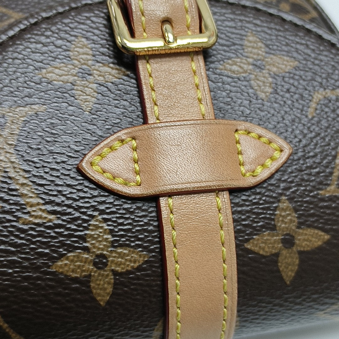 CHANTILLY Mini Monogram Coated Canvas Brown