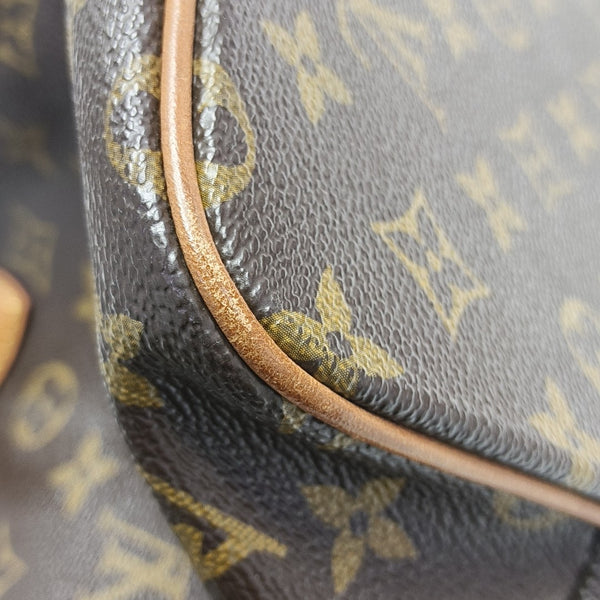 PALERMO PM Monogram Coated Canvas Brown