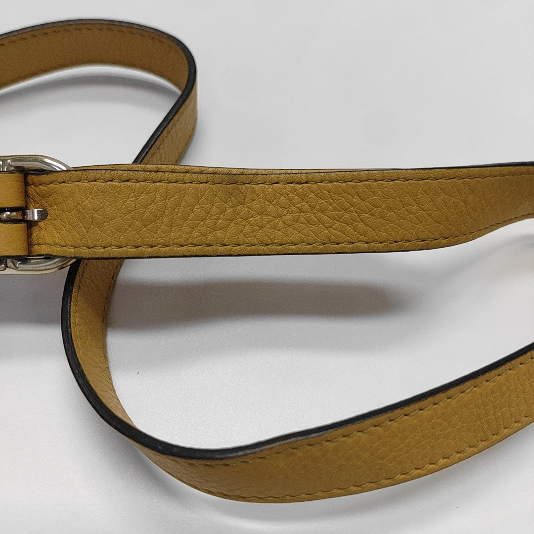 Bamboo 1947 Medium Calfskin Yellow