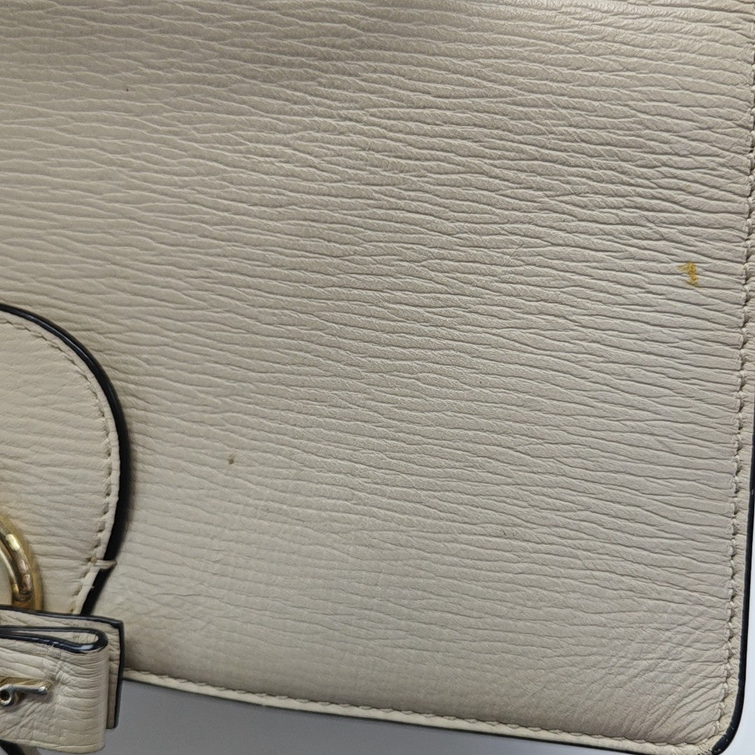 Calfskin Shoulder Bag Beige