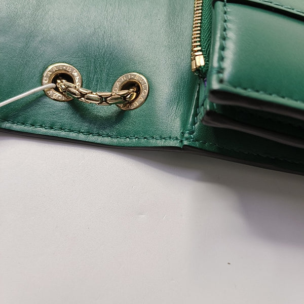 SERPENTI FOREVER Medium Calfskin Green