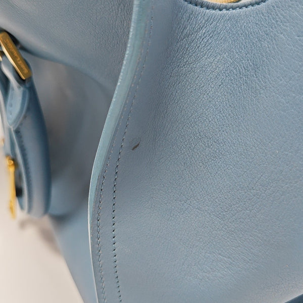 CHYC Y LIGNE Small Calfskin Blue
