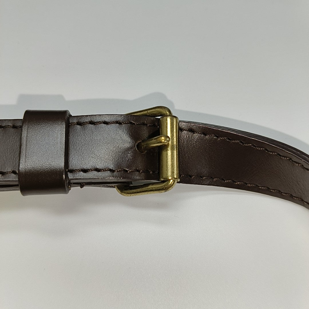SPEEDY 25 Damier Ebene Coated Canvas Brown