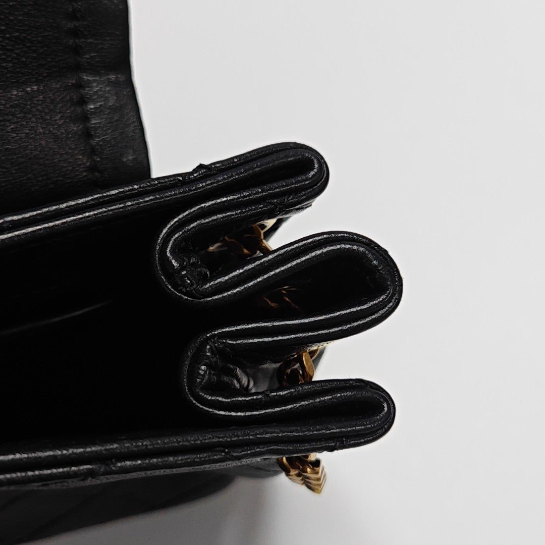 NOLITA Mini Quilted Lambskin Black