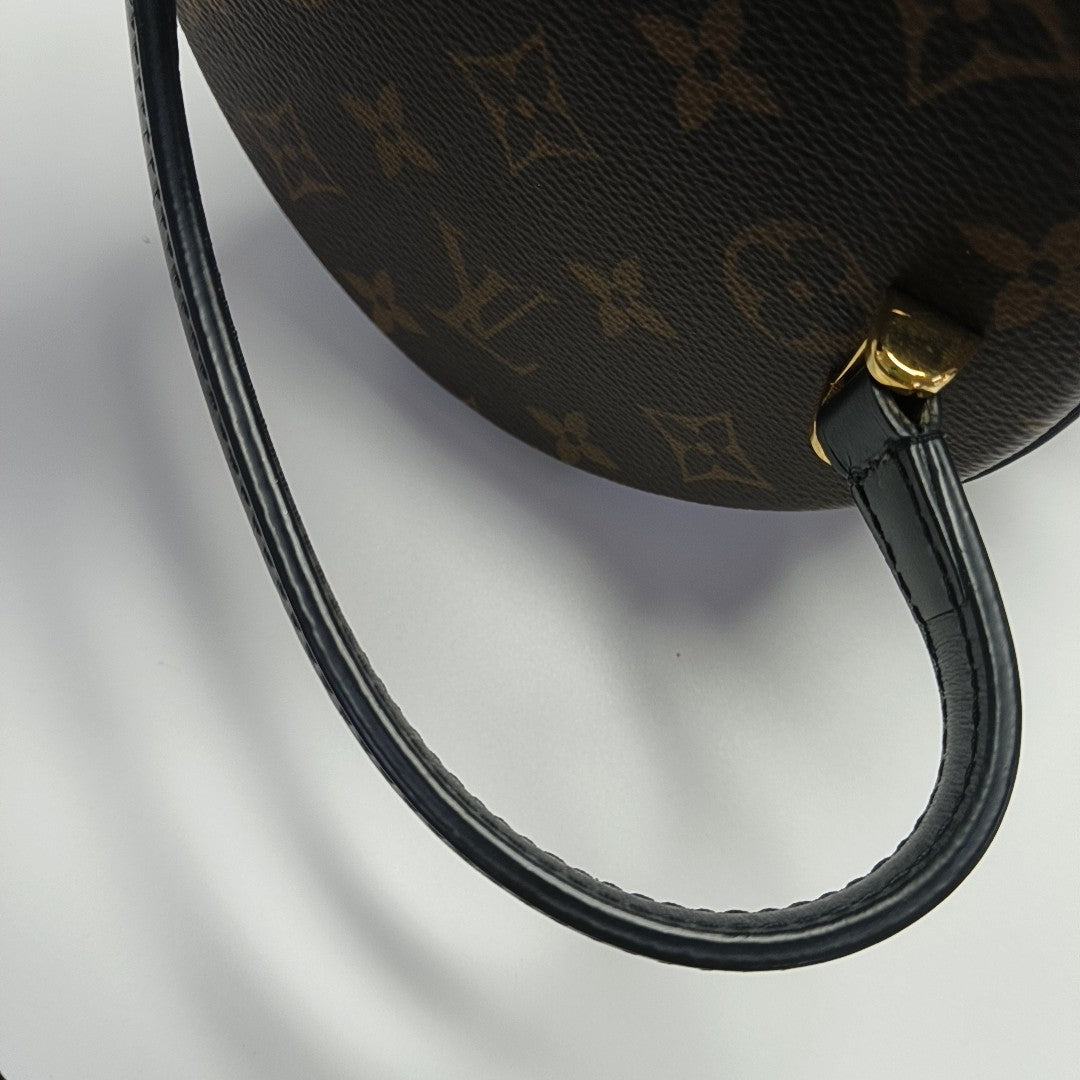 CANNES PM Monogram Coated Canvas Brown