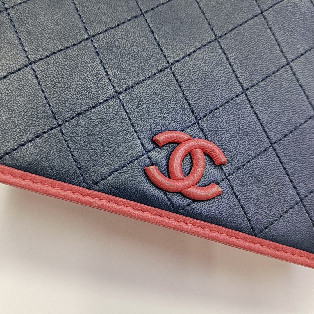 Quilted Lambskin Blue