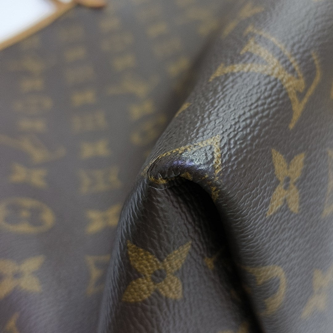 CARRYALL MM Monogram Coated Canvas Brown