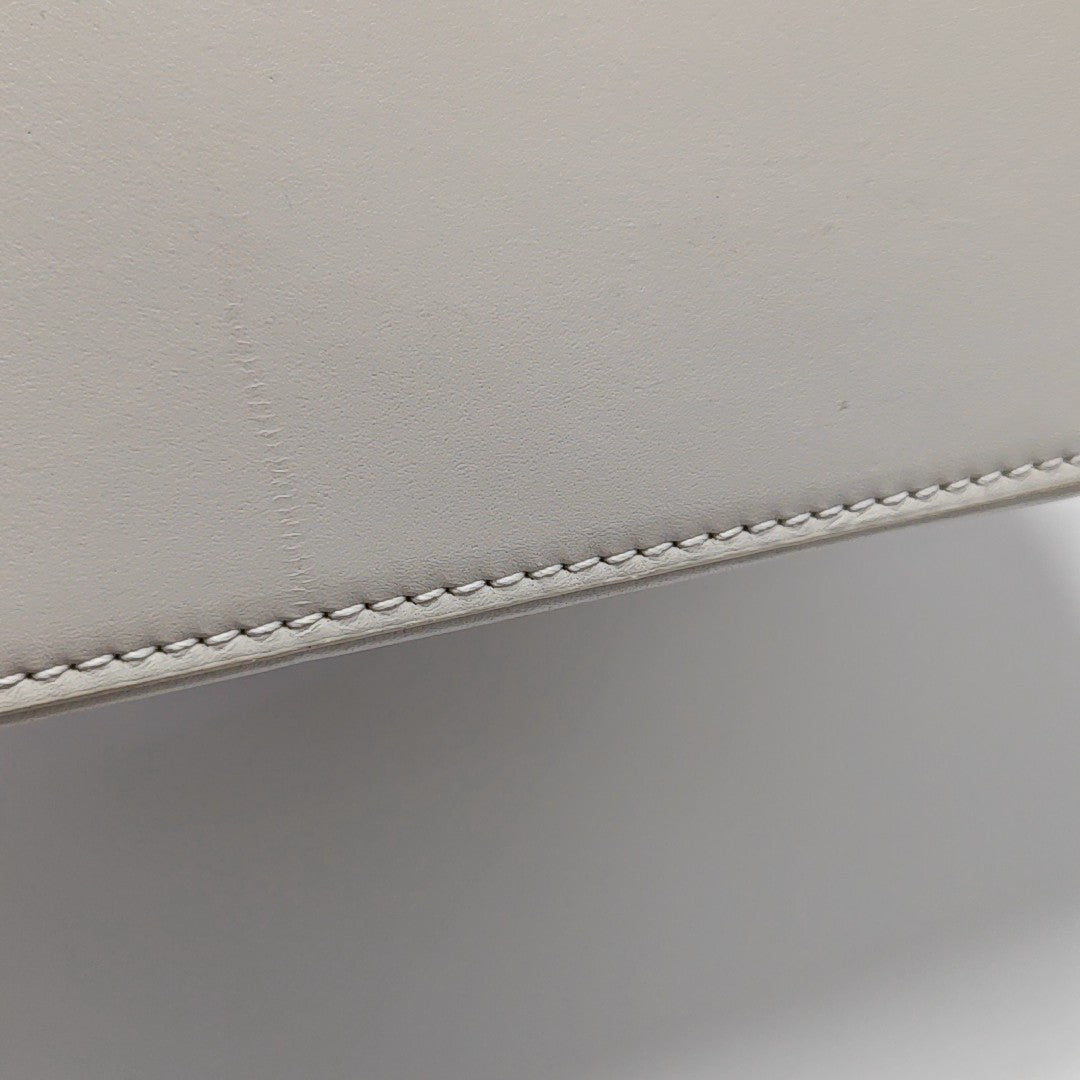 LE 5 À 7 Small Calfskin White