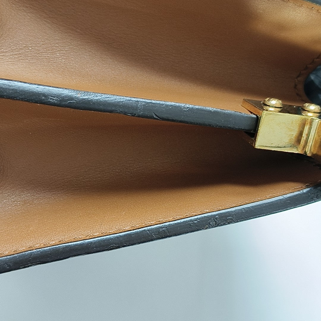 DAUPHINE Mini Monogram Coated Canvas Brown