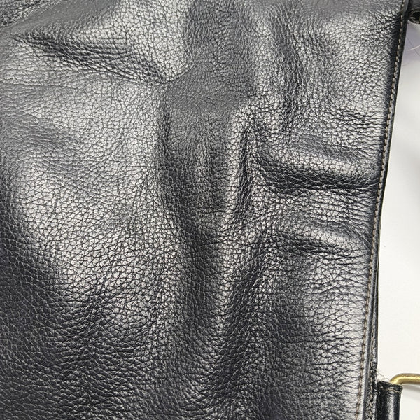 Calfskin Shoulder Bag Black