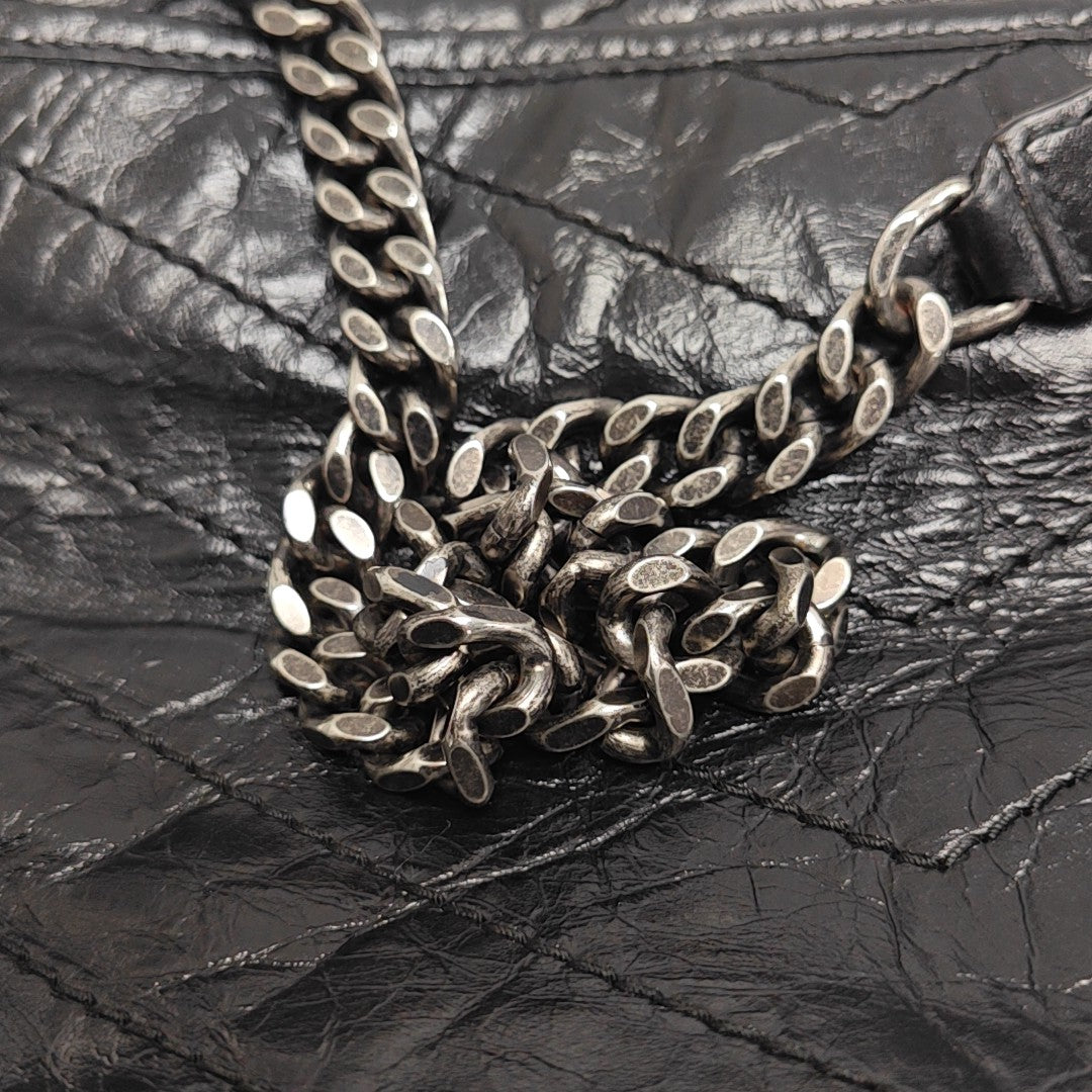 NIKI Medium Quilted Calfskin Black
