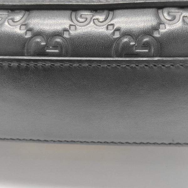 Padlock Small Monogram Calfskin Black