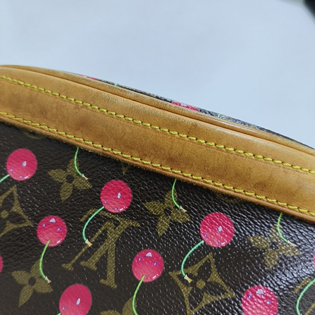 BUCKET PM Monogram Coated Canvas Brown